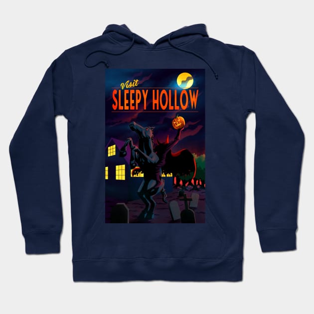 Visit Sleepy Hollow Hoodie by Grumpinpumpkin